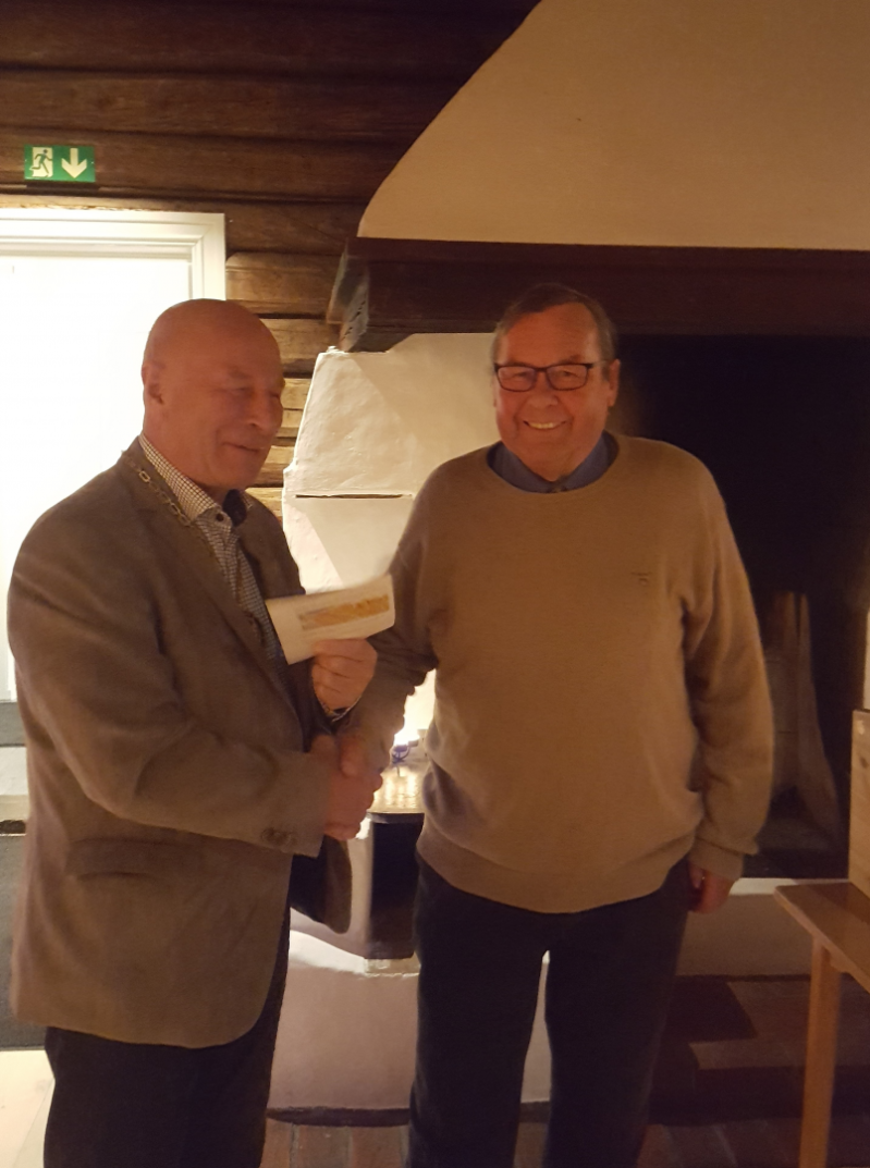 Arvid Kay tatt opp som nytt medlem 26. september 2019