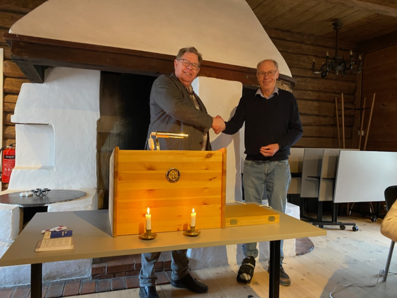 Roy Magne Biller tatt opp som medlem i klubben