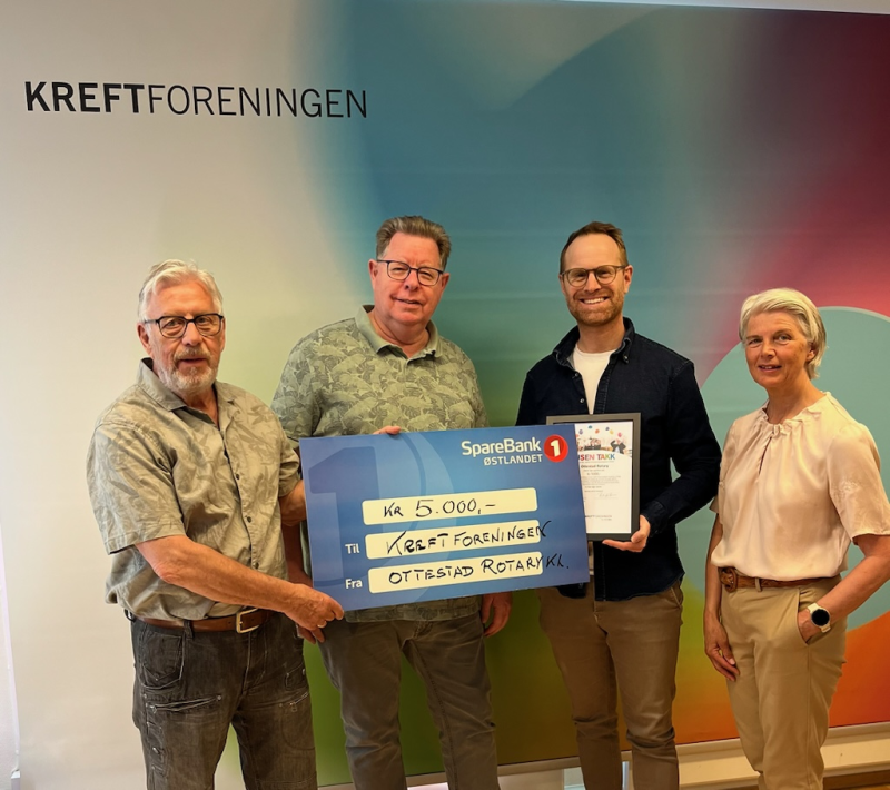 Gave til Kreftforeningen