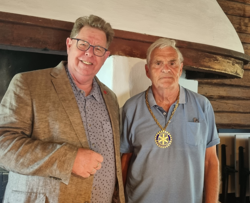 Presidentskifte og utdeling av PHF