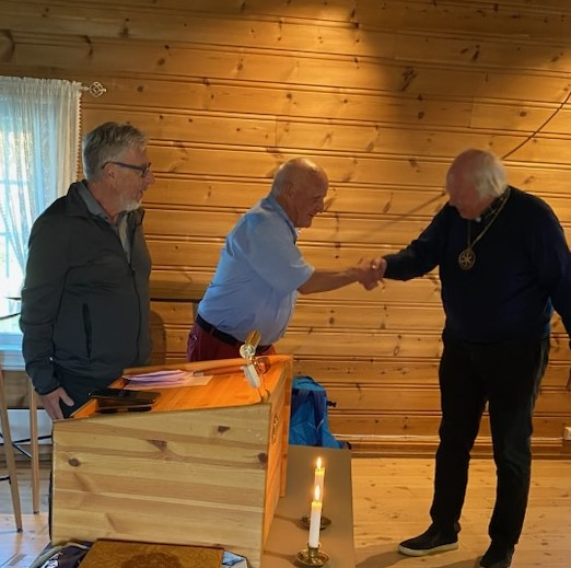 Harald Nordbye tatt opp som medlem i klubben