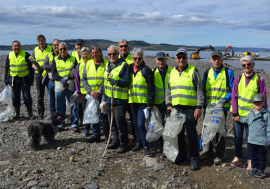 ORK deltok på søppelaksjonen ved Mjøsa lørdag 14. mai
